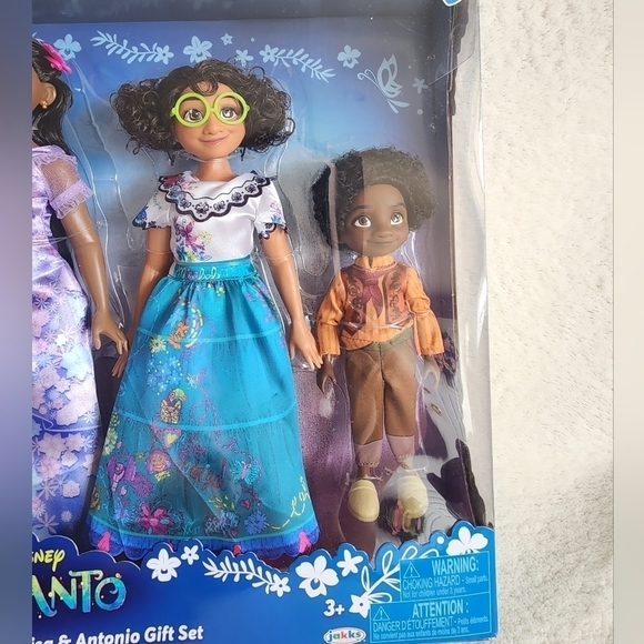 New Disney Encanto Barbie size doll gift set of Luisa Mirabel Isabella Antonio - Picture 6 of 7
